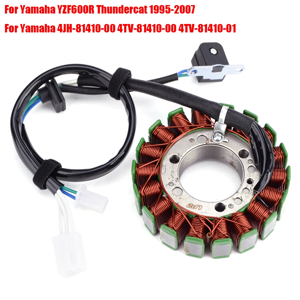YZF 600 R Motorcycle Stator Coil For Yamaha YZF600R Thundercat 1995-2007 4JH-81410-00 4TV-81410-00 4TV-81410-01