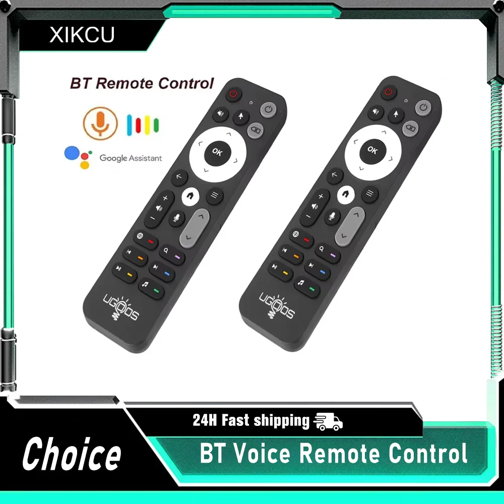 

2025 Original UGOOS UR02 BT Remote Control Replacement for Ugoos TOX1 TOX3 TOX4 AM8 PRO AM6B PLUS X4 X4Q Cube Pro Extra TV Box
