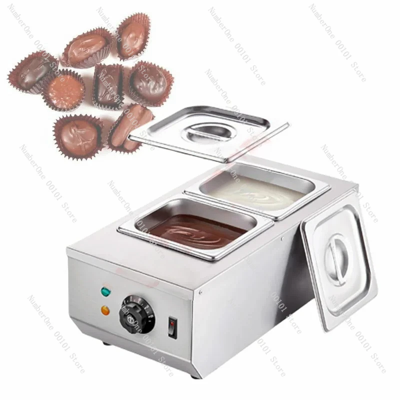 

Stainless Steel Chocolate Tempering Machine Electric Commercial Food Warmer For Chocolate Milk Melting Heating 110v 220v