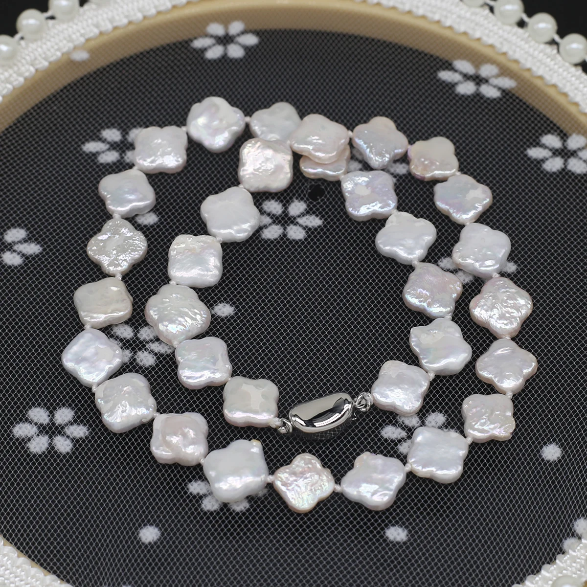 Natural Freshwater Pearl Necklace Baroque Irregular Exquisite Accessories Women Personality Necklace Girls Wedding Party Jewelry