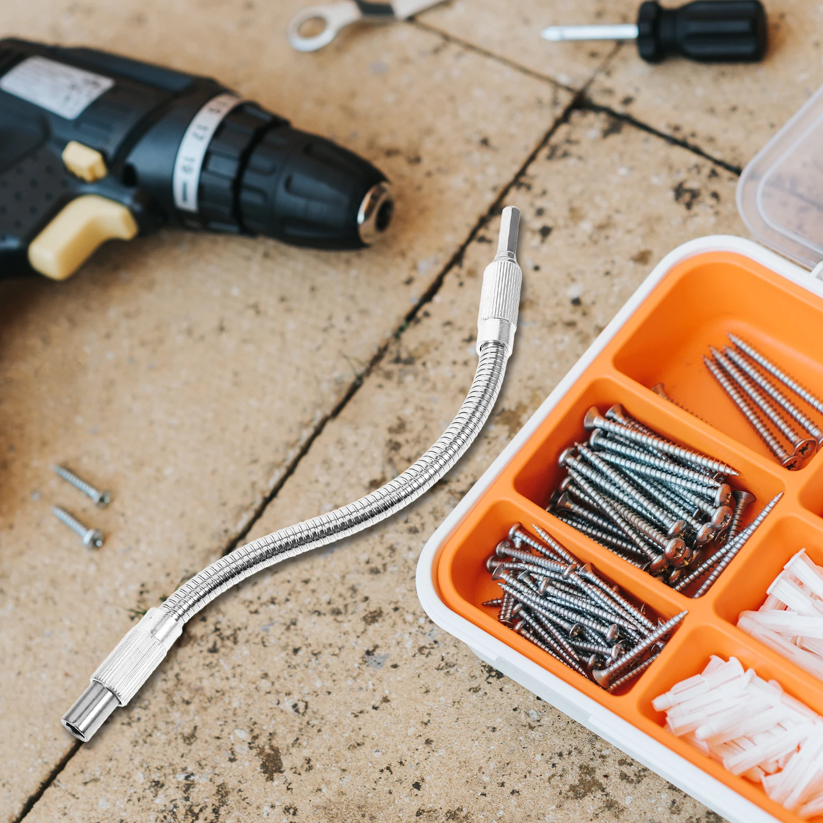 

Electric Drill Connecting Rod Flex Adapter Metal Drill Bit Extension Screwdriver Shaft Extender Socket Hand Tools