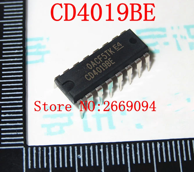 5PCS CD4019BE CD4019 HEF4019BP DIP HCF4019BE HCF4019 4019 DIP16 neue und original IC