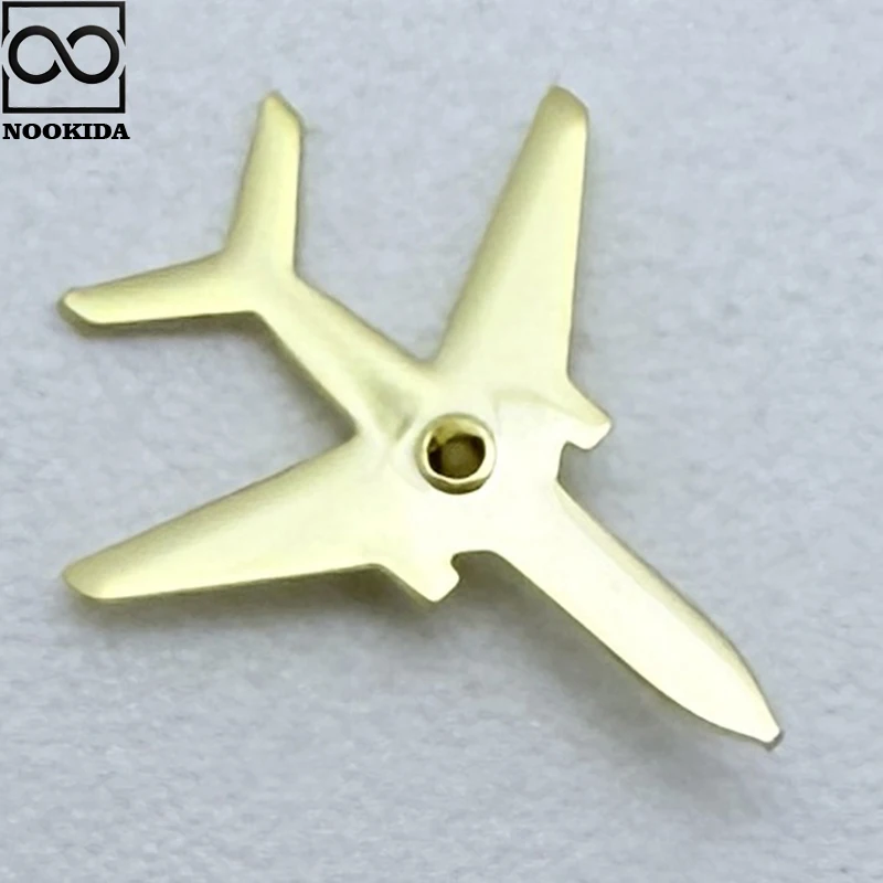 NOOKIDA VK63 Second Hand Model Plane Hands Silver/Gold Fit VK63 Quartz Movement Watch Accessories