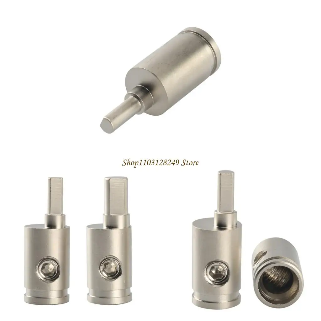 N5KD Brass Wire Terminal Reducers Metal Auto Sound Connector Reducers eenvoudige installaties voor Auto Sound