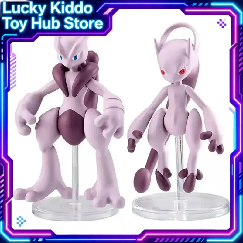 

В наличии: Оригинальные сборные коллекционные фигурки Bandai Pokemon Mewtwo X и Mewtwo Y, подвижные, для декора рабочего стола, для фанатов.