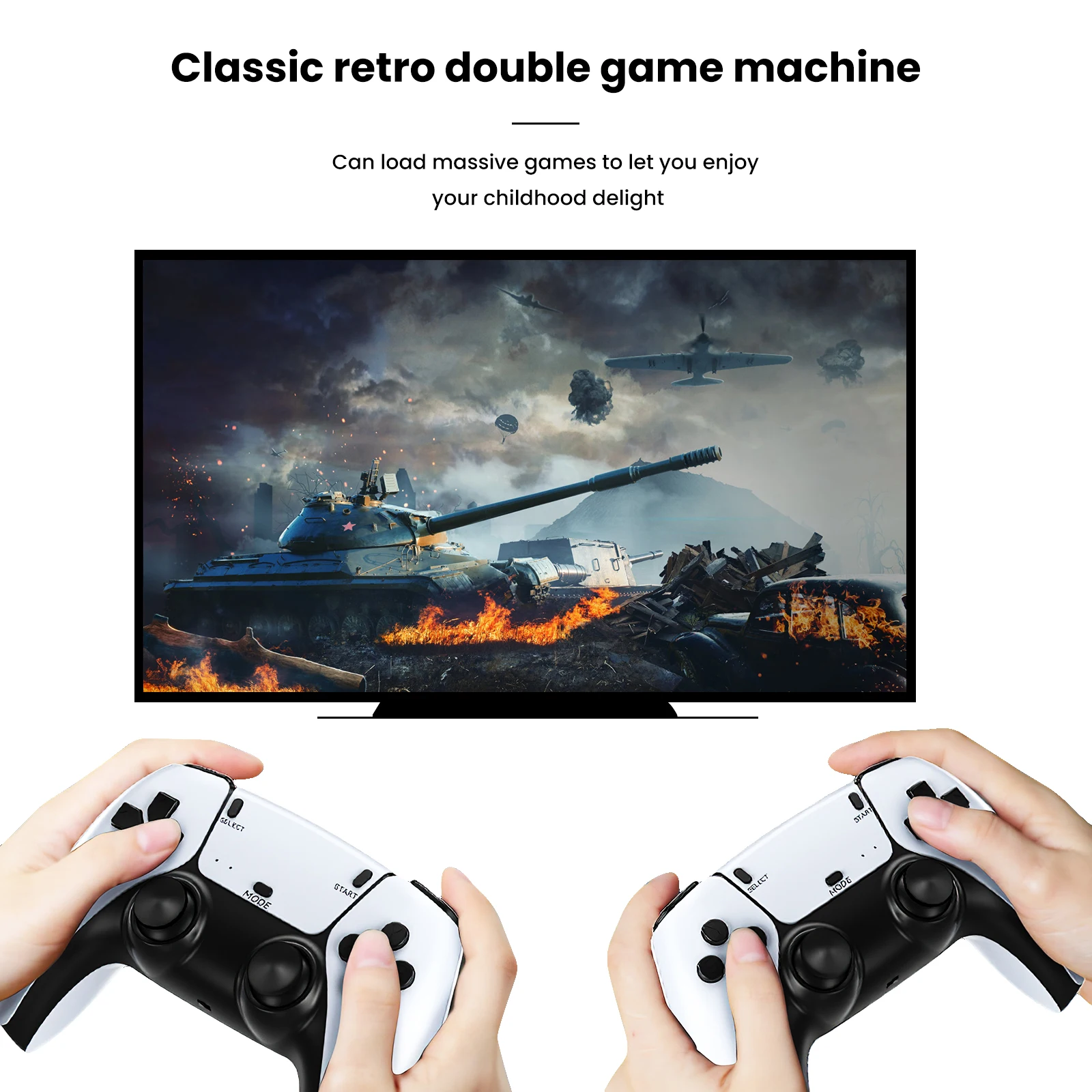 M8 Pro Game Stick 4K HDMI HD Console Video 2.4G Controller Wireless per PS1/FC/GB/GBA Arcade Retro TV Console di gioco 20000 + giochi