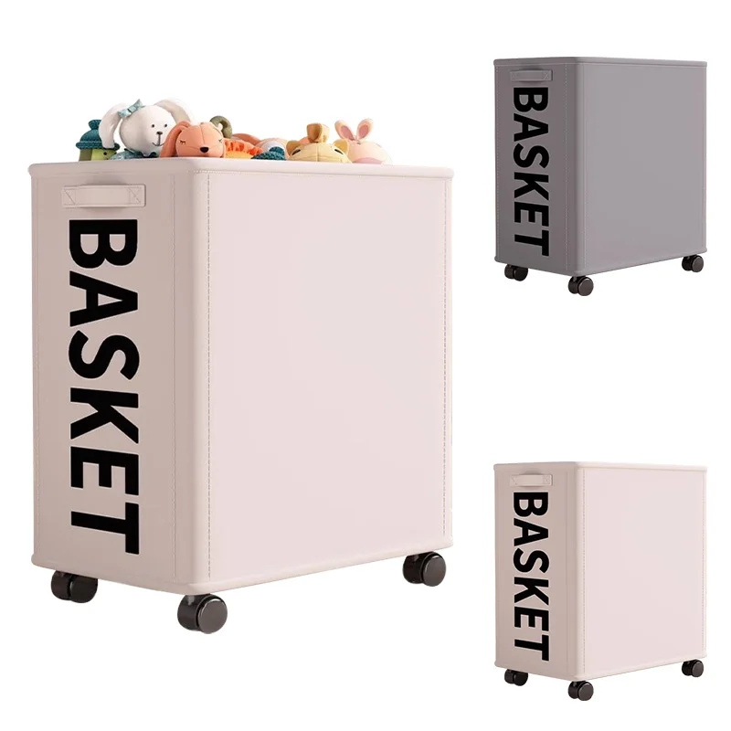 

1pc Toy Storage Box Foldable Doll Snacks Storage Box Large Capacity Covered Storage Bucket Laundry Basket Home Organizer