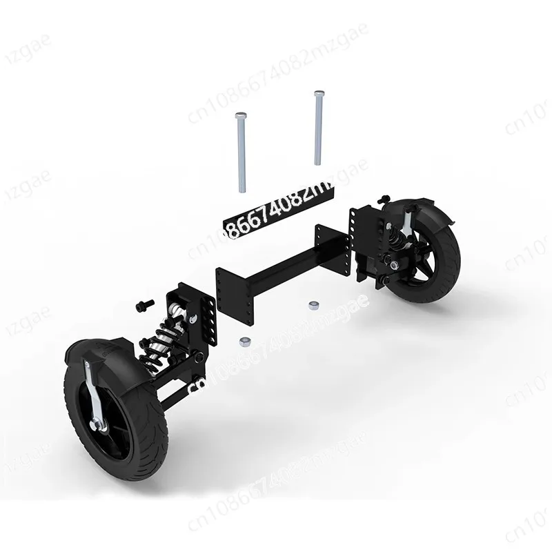 Electric Vehicle Training Wheels Battery Bike Anti-Tip Balance System for Beginner Cycling Safety