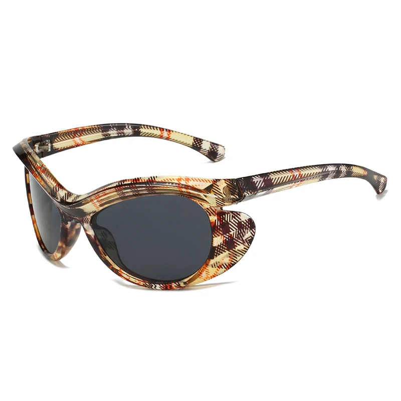 

New 2025 Vintage Owl Heterotypic Sunglasses Women And Men Y2k Sun Glasses Punk Popular Luxury Brand Designer Big Frame Eyewears