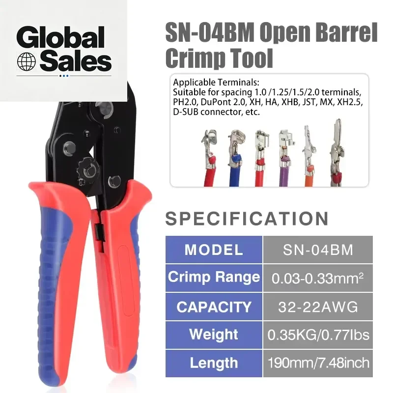 Designed for professional electricians and DIY enthusiasts, these crimping pliers provide a reliable solution for creating