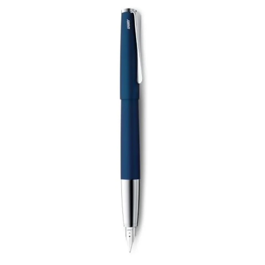 Caneta tinteiro de estúdio Imperial Blue, ponta média L67IBM para escrita elegante e assinatura de documentos profissionais, ideal para diário