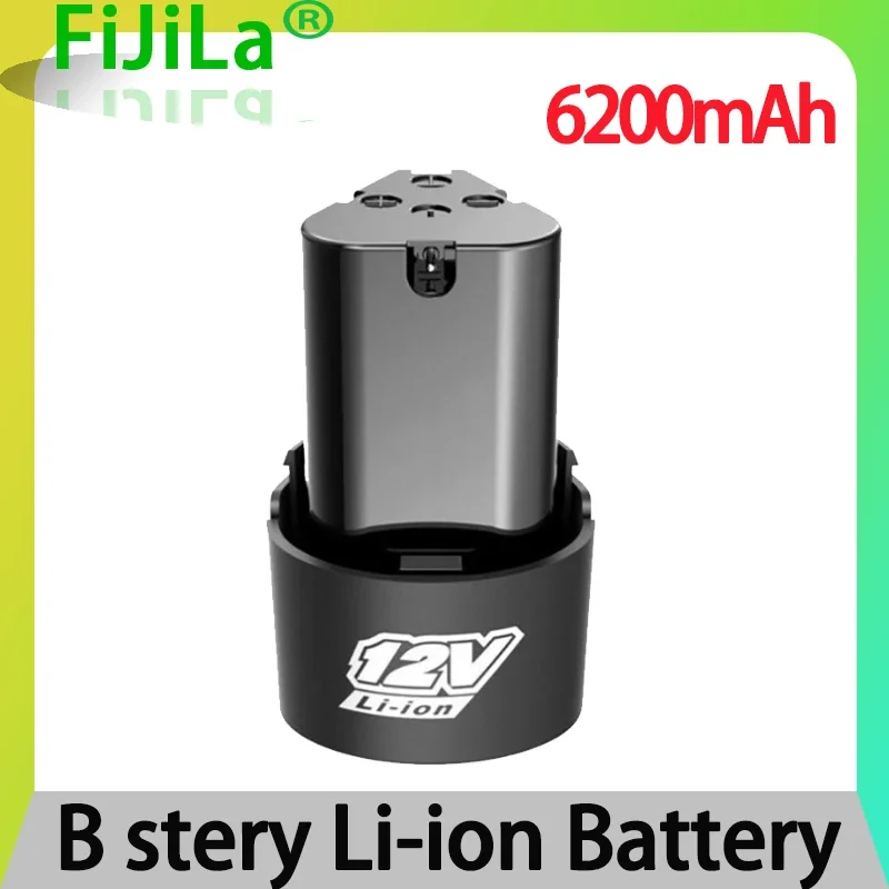 100% neue 12V 6200mAh Lithium-Battery18650 Li-Ion Batterie Power Werkzeuge zubehör Für Akkuschrauber Bohrmaschine Akku