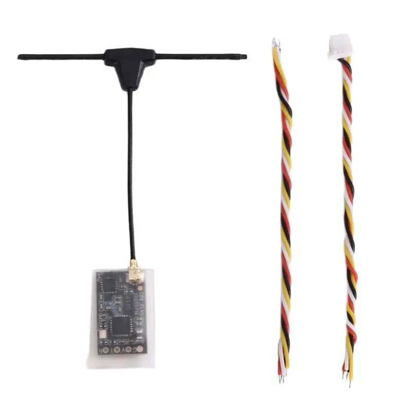 FBIL-ELRS 2.4G Receiver For RC FPV Long Range Racing Drone Quadcopter, FPV Receiver PWM 7CH With T Type Antenna, Long Distance
