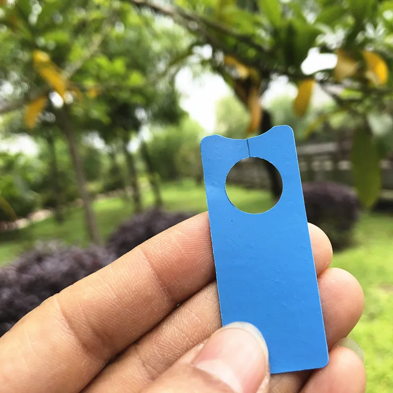 100Pcs Plant Hanging Label Tag Waterproof Plastic Seed Name Card Marker Sign Board Multifunction Garden Insert Accessories