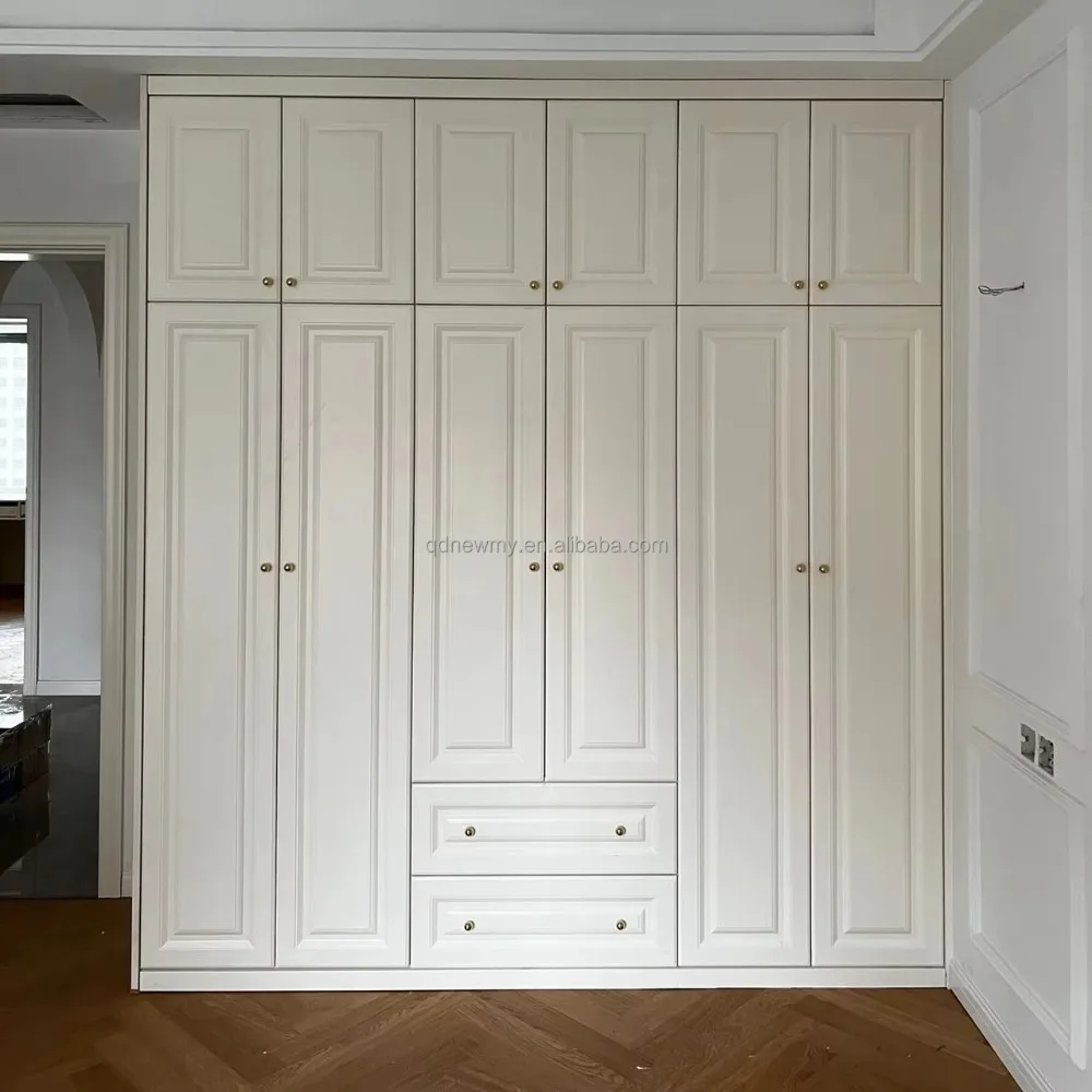 

Высококачественный современный стиль, однотонный окрашенный шкаф, популярная мебель для двери МДФ для спальни и гостиной