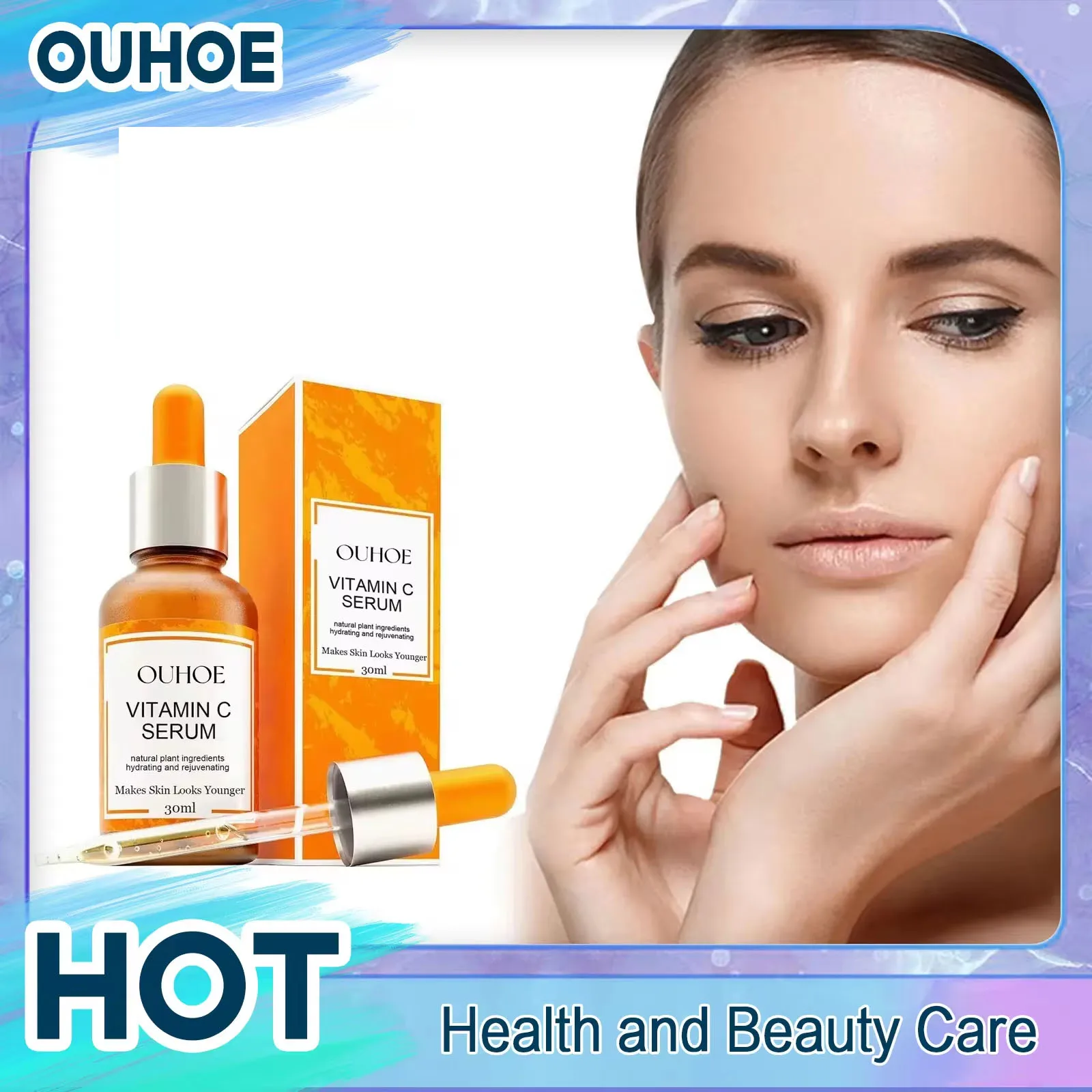 

Wrinkle Removal Serum Vitamin C Reduce Fine Lines Lifting Firming Moisturizing Whitening Shrink Pores Nourish Anti-Aging Essence