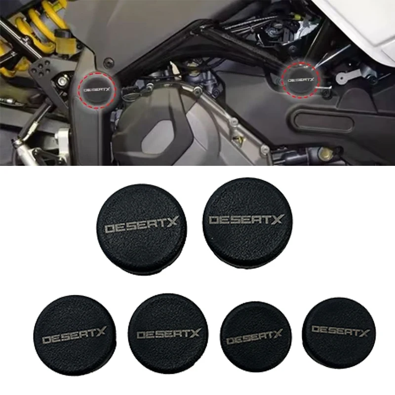 

Fit FOR DUCATI DESERTX DESERT X 2022 2023 Motorcycle Frame Hole Cover Caps Plug Frame Accessories