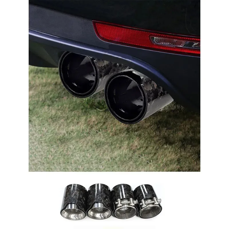 

BMW M2 M3 M4 1/3/6 Series Stainless Steel Exhaust Tail Pipe Tip Cover M Performance Style Trunk Spoiler Decoration Accessories