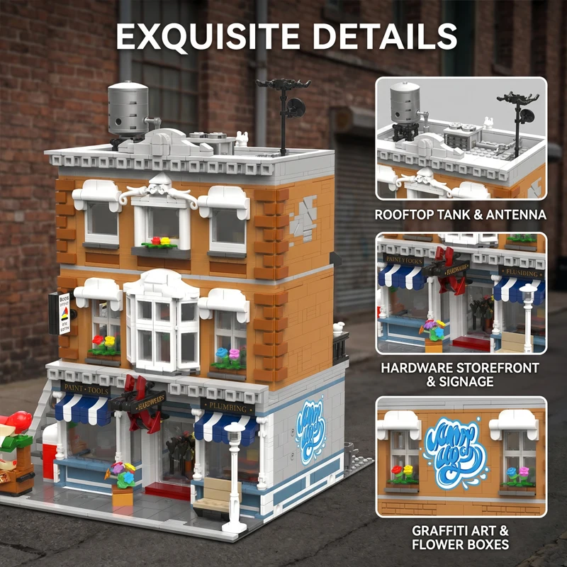 Hardware Store with 7 Figures - огляд і ціна Kids Toys Stores