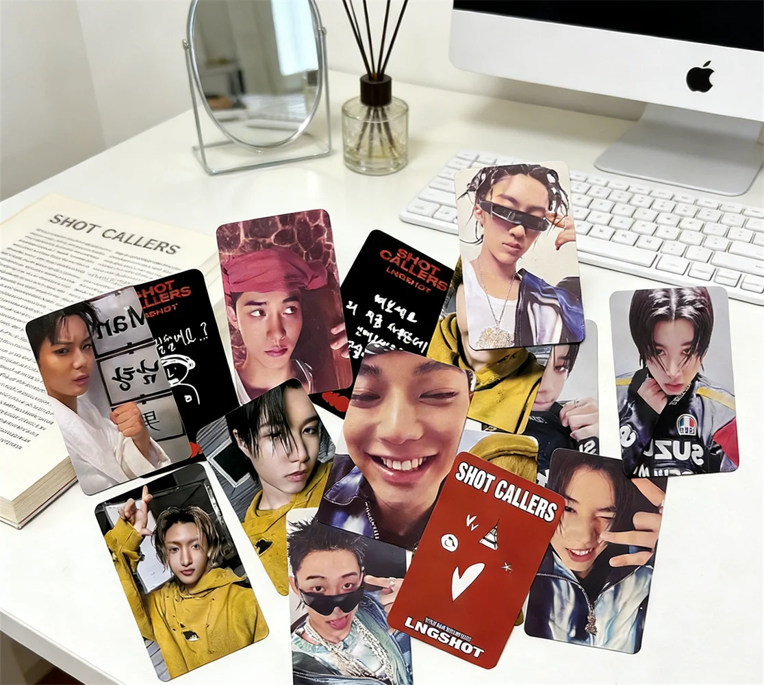 4pcs/set Idols LNGSHOT Photocards Makestar 3.0 Broadcast Week1 Benefits Cards RYUL Woojin Louis OHYUAL Fans Cosplay Gifts