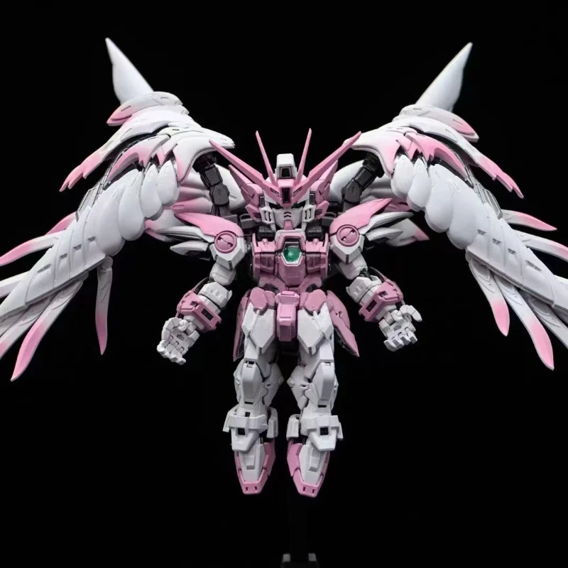 

Новый MGSD Wing Gradient Cherry Blossom Pink Assembly Model Kit Фигурка Аниме Периферийные устройства Меха Игрушка Настольный орнамент Подарок для мальчика