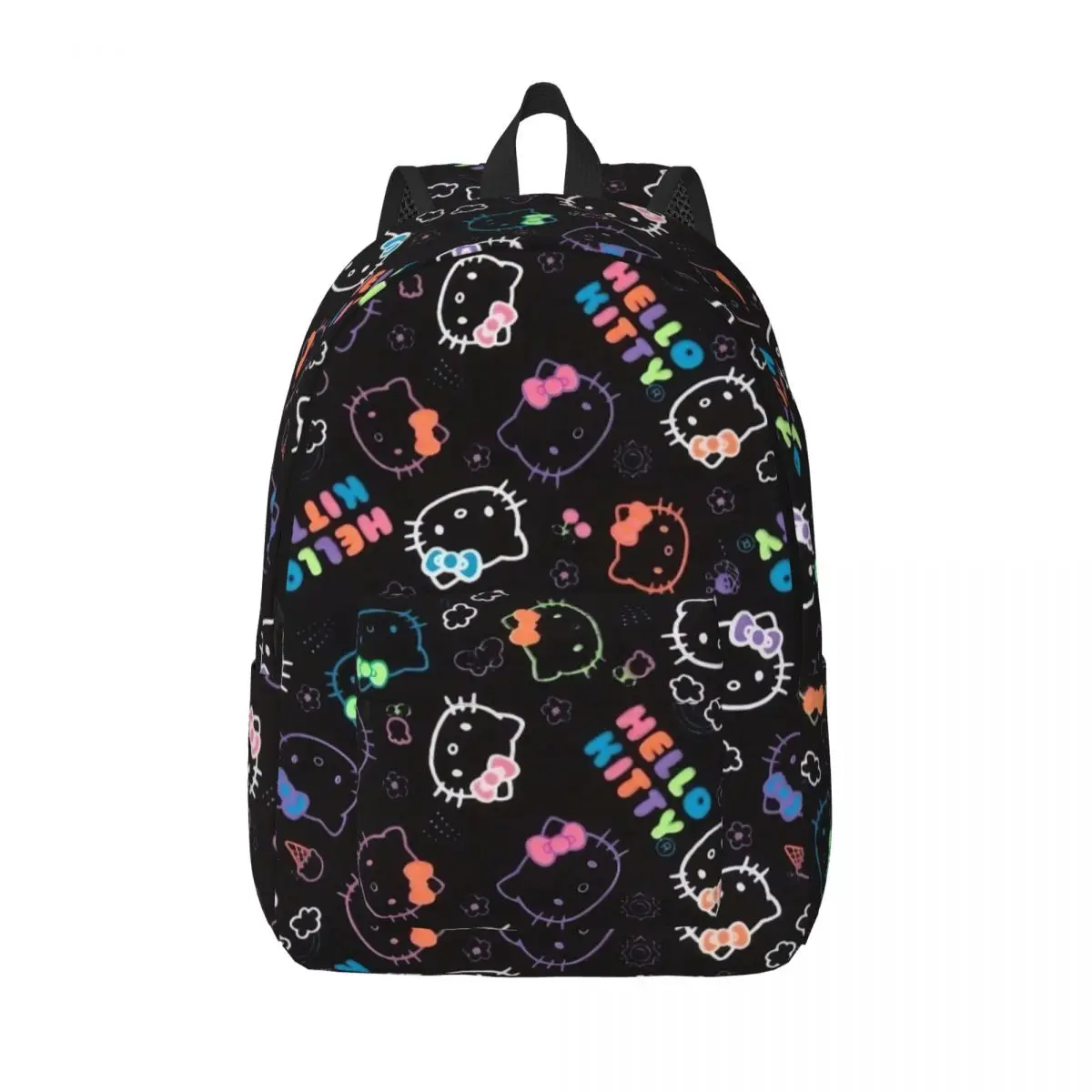 Kawaii Hello Kitty plecak dla przedszkola uczeń uroczy kreskówkowy tornister chłopiec dziewczynka dzieci płócienny Daypack prezent