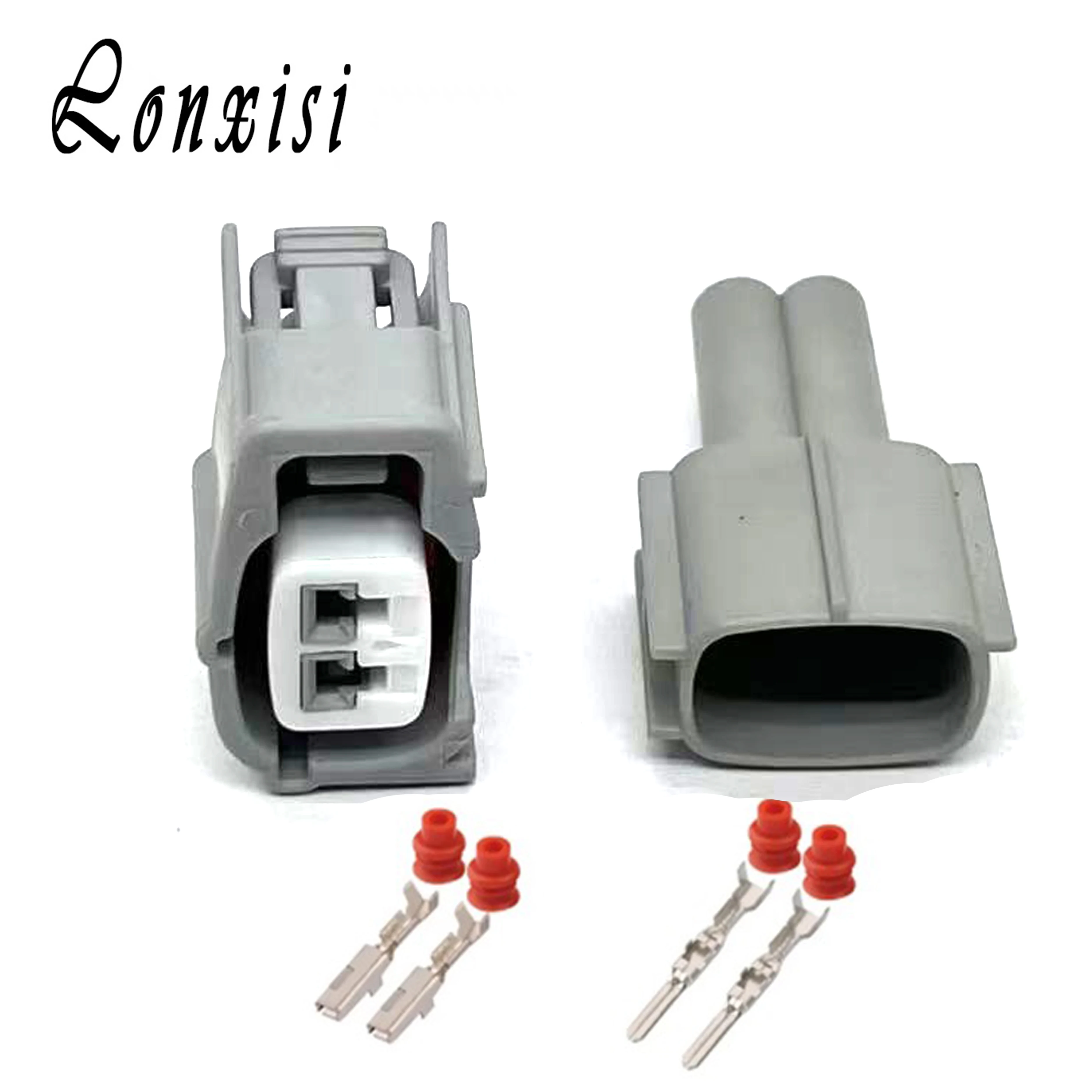

5/10/20/50 Sets 2 Pin 6189-0611 90980-11875 Corolla Fuel Injector Plug Wire Male Female Waterproof Connector For Toyota Honda