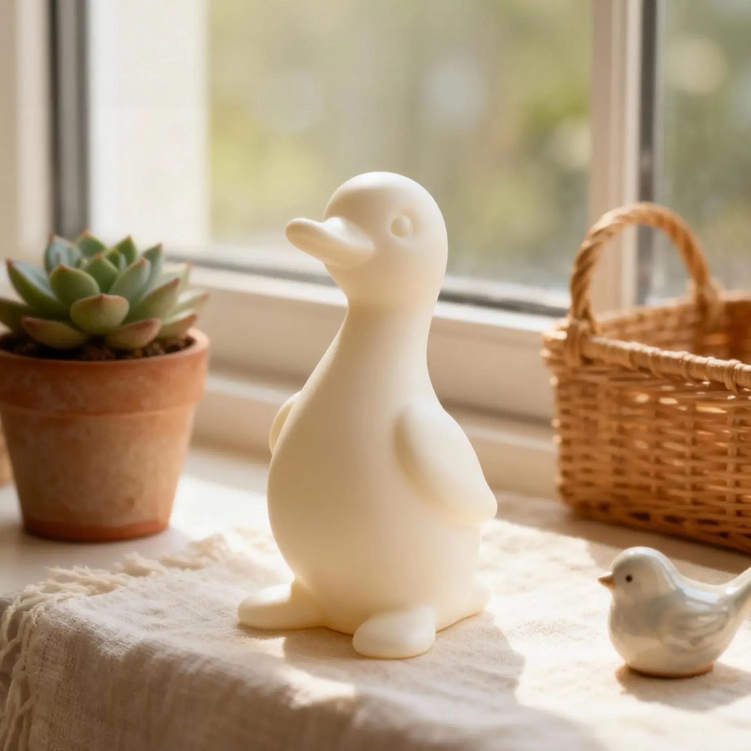 3D Enten-Silikonformen DIY Handgemachte Niedliche Cartoon-Enten Gips Beton Duftkerzen Harzformen Bastelzubehör Heimdekoration