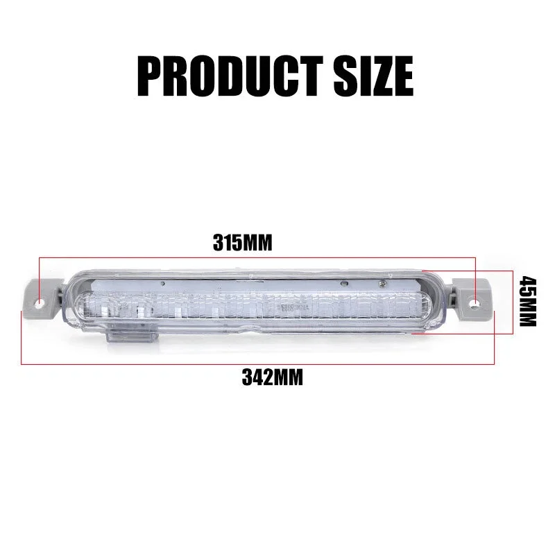 

Triton 2015-2019 Светло-красный третий стоп-сигнал, стоп-сигнал, простой в установке для Triton 2015-2019 для автомобиля Mitsubishi L200
