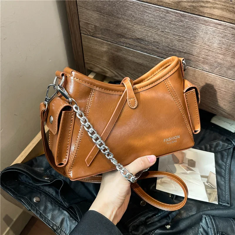 

​​Women's 2025 Fashion Minimalist Sling Tote, Spacious Crossbody Shoulder Bag, Sleek Design for Everyday Casual Outings​