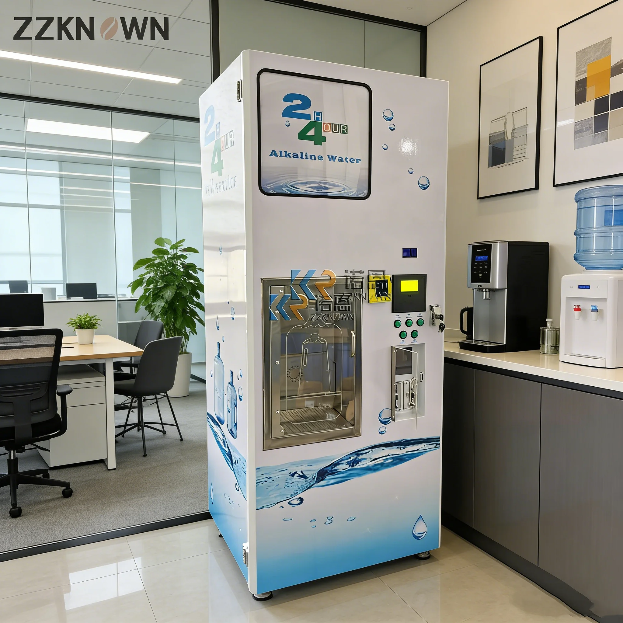 

Customized Water Vending Machines Self-Service Purified Water Station for Community Shopping Mall