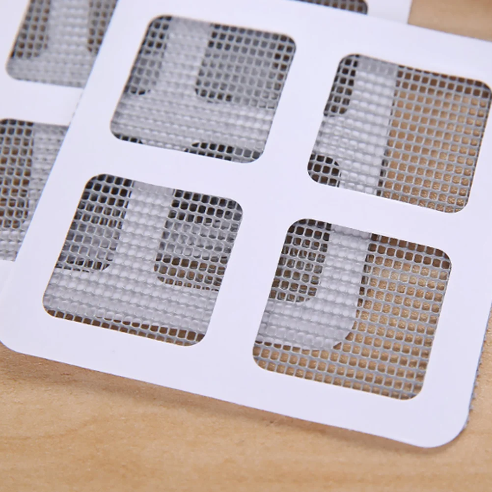 

24 шт., самоклеящаяся ремонтная заплата для экрана, легко наносится, фиксирующие отверстия для экрана, трещины для домашнего офиса, оконная сетка