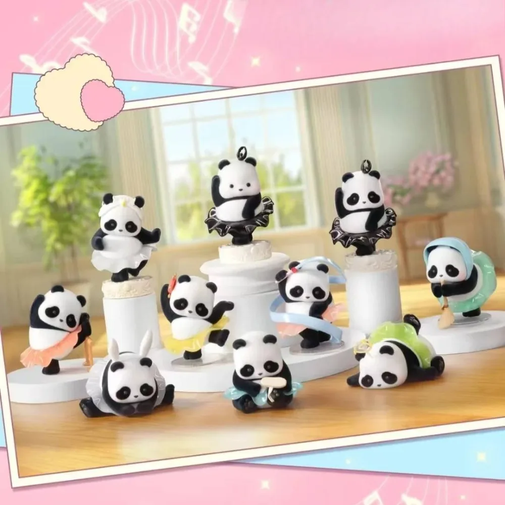 

Panda Roll Blind Box Fat Ballet Stage Series Cute Panda Doll Tabletop Ornament Panda Toy Collectible Surprise Gift