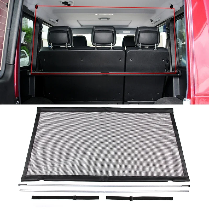 

For Mercedes-Benz G-Class W463 W464 trunk pet fence safety isolation protective net interior protection accessories