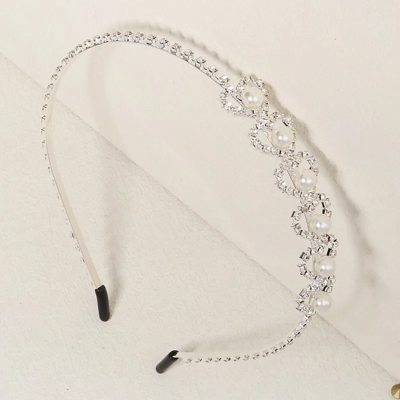 

Wedding Love heart Stone Headband for kids Girl
