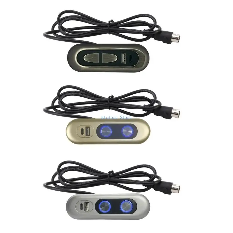 

H37D Power Recliner Switches Recliner Chair Sofa Replacement Button Chair Lift Controller 2 Button Hand Control Switches