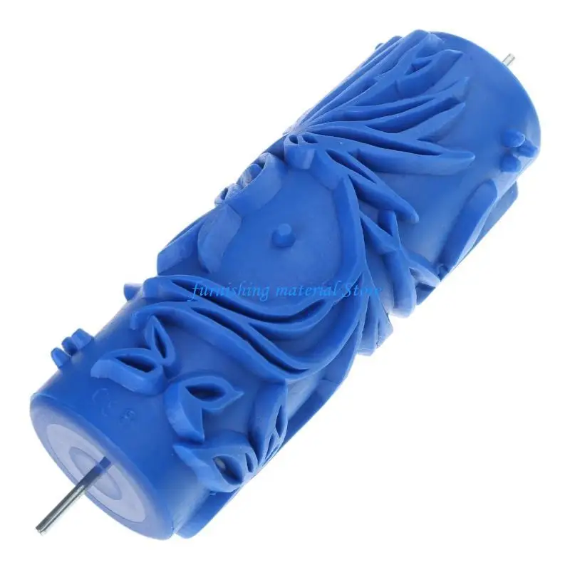 

Y5GD Embossed Texture Painting Roller For DIY Painters & Home Renovations Enthusiasts