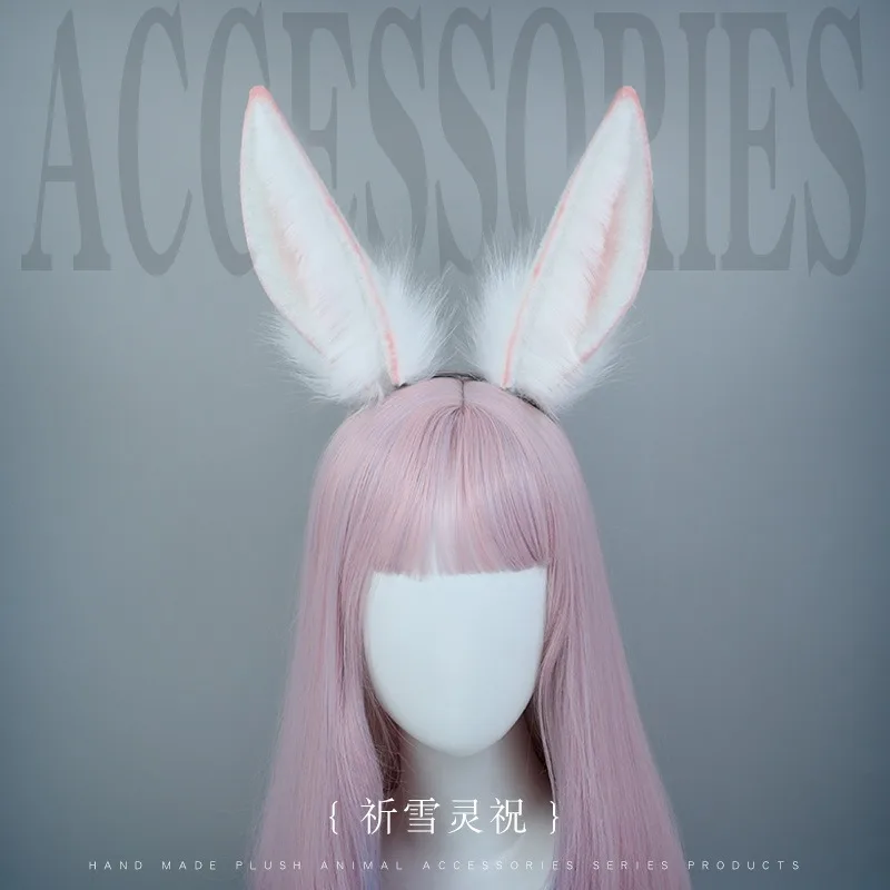 Bunny oren cosplay dierenoren lolita konijnenoren hoofdband haarspeld kattenoren cosplay lolita accessoires