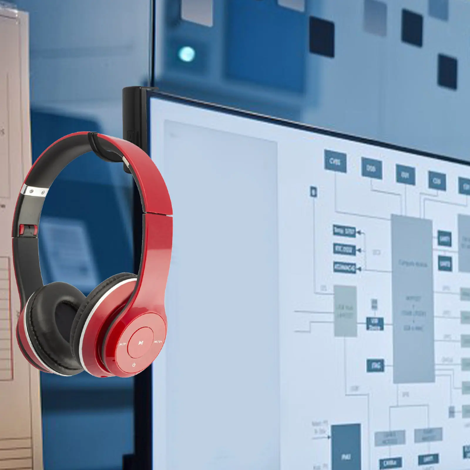 

Набор из 10 черных пластиковых самоклеящихся крючков для наушников, держатели для наушников, настольный органайзер, экономия места, крепление для наушников, подставка для наушников