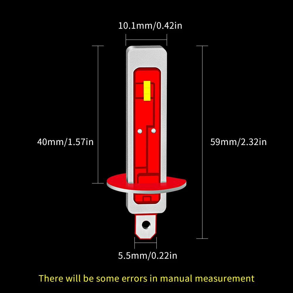 Đối Với Mercedes Benz E-CLASS W210 E210 S210 1995-2002 H1 H1ST/XV LED Sương Mù Đèn Canbus Phía Trước Bumper lái Xe Đèn Đèn Pha Tự Động