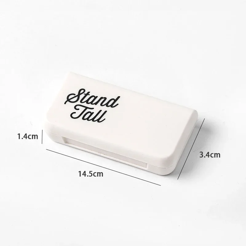 3 Grids Mini Pill Case Plastic Travel Medicine Box Cute Small Tablet Pill Storage Organizer Box Holder Container Dispenser Case