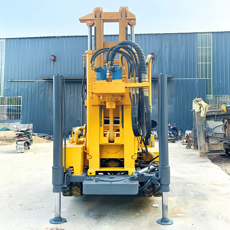Индивидуальная портативная гусеничная установка для бурения водяных скважин с глубиной 150 м и 160 м, цена