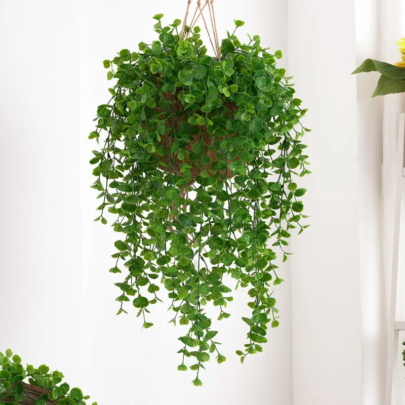 78Cm Artificial Plants Eucalyptus Garland Artificial Ivy Plant Vines Room Decor Grass Wall Christmas Decoration Home Accessories