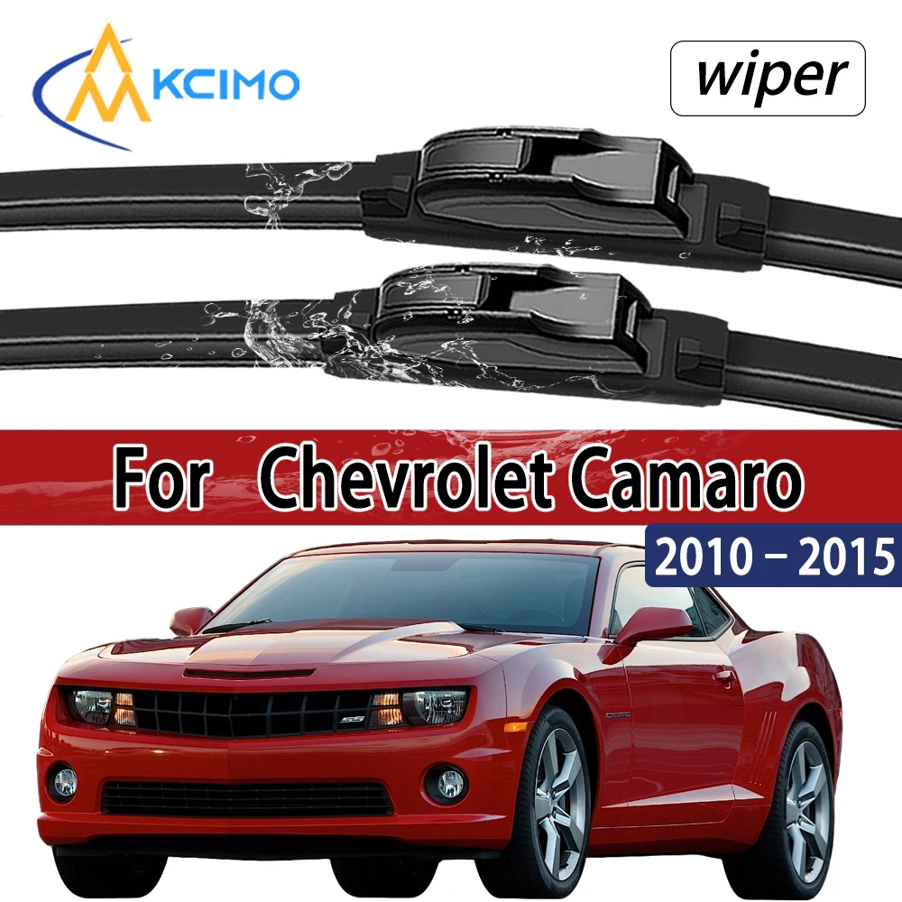 Für Chevrolet Camaro 2010 2011 2012 2013 2014 2015 Frontscheibenwischerblätter 2 Stück Windschutzscheiben-Fenster-Zubehör