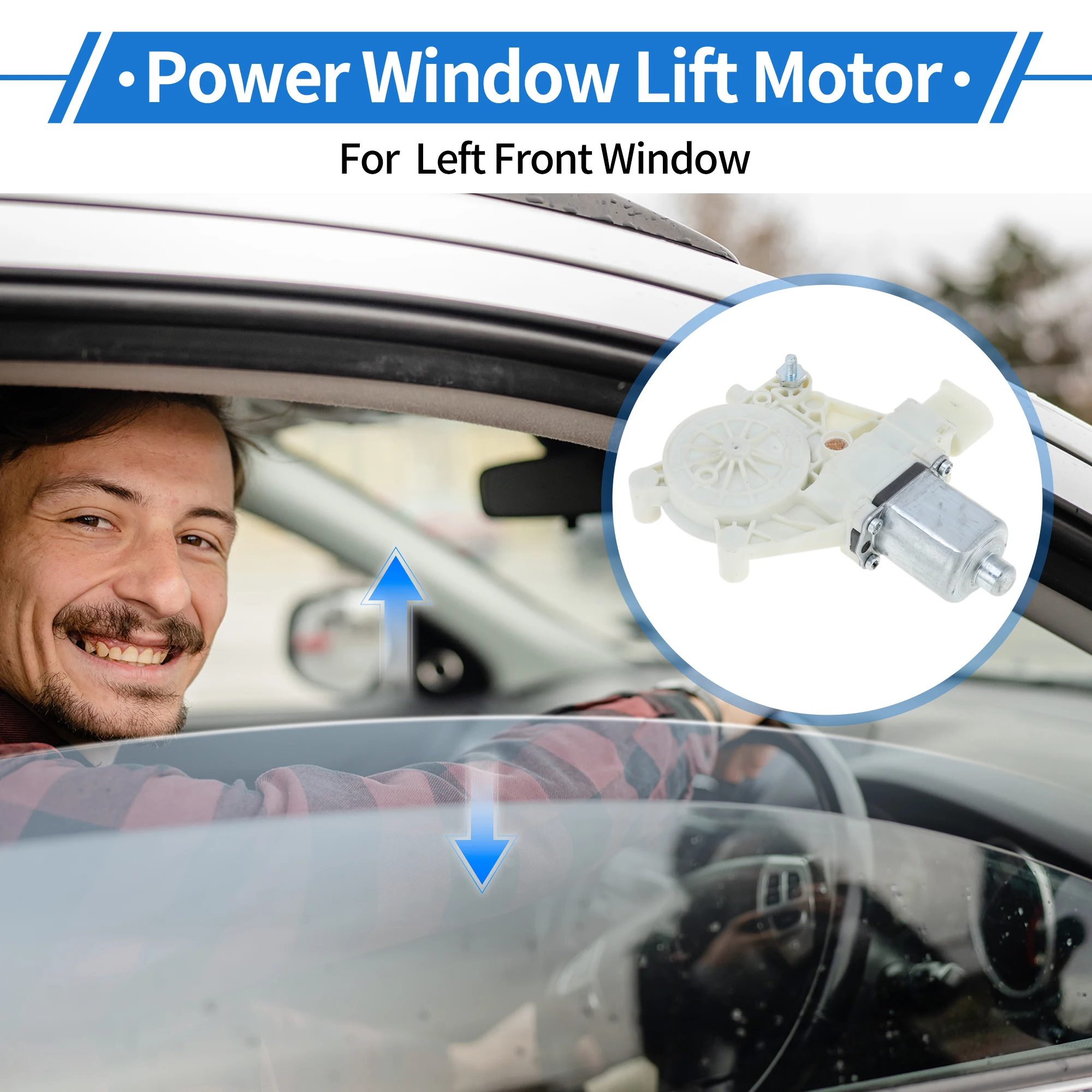 

UXCELL No.67626927027 Power Window Regulator Lift Motor for BMW 2006-2011 323i
