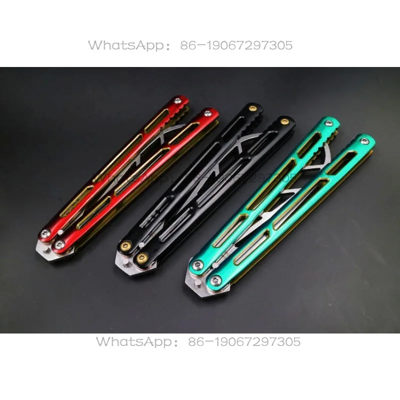 

Steel Shank Butterfly, Sandwich Two-color Shank, Shaft Sleeve Screw, Practice Unbladed