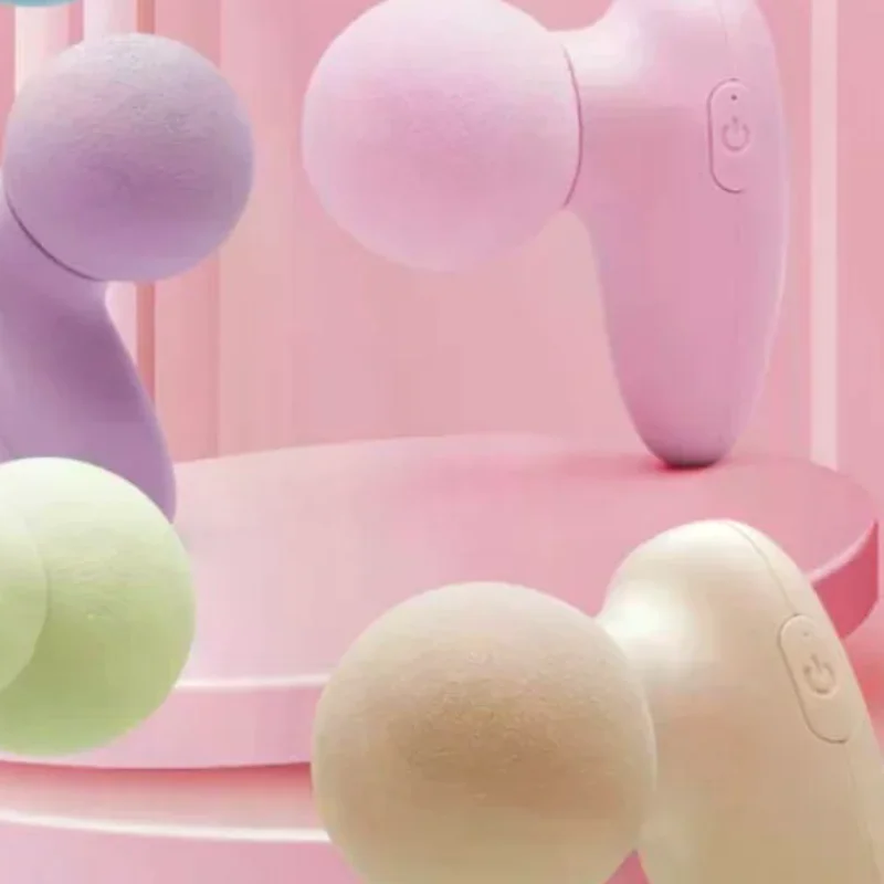 المحمولة تدليك كهربائي صغير الوجه قرع مسدس مدلك الجسم الأنسجة العميقة العضلات الاسترخاء لتخفيف الآلام مدلك الجسم #1