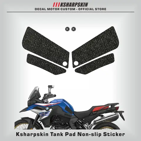 오토바이 보호 패드 탱크 그립 연료 탱크 패드 스티커 가솔린 무릎 견인 측면 BMW S1000 XR F850GS 20 용 미끄럼 방지 데칼