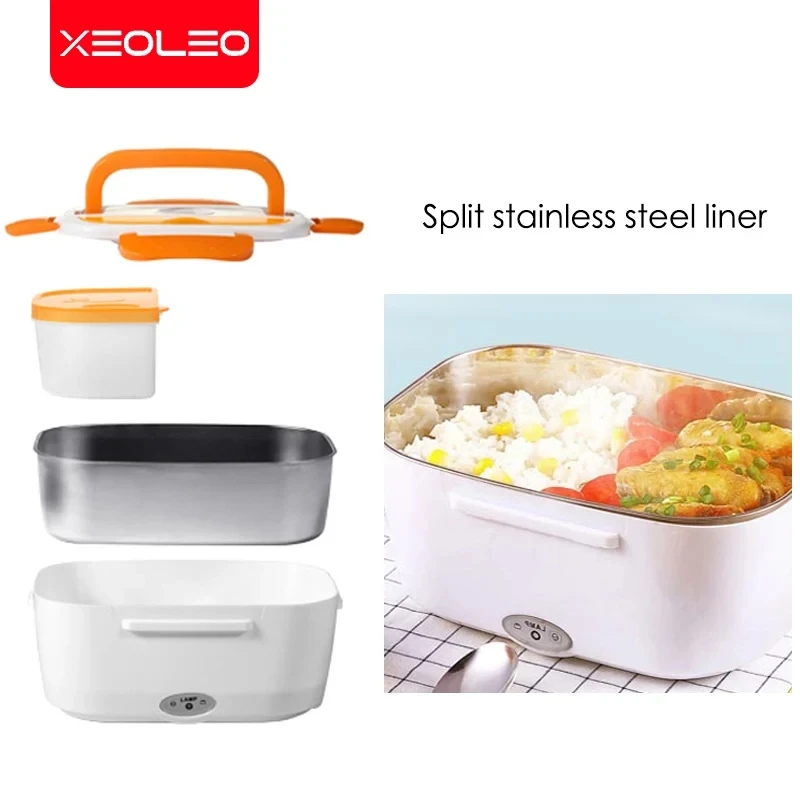 XEOLEO Portable electric lunch box 12v Mini bento is convenient to carry Thermal lunch box Packed lunch