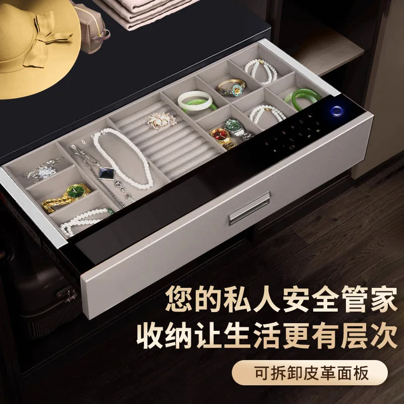 Password Drawer Safe Anti-theft Invisible Drawer Safe Household Embedded Jewelry Box Password